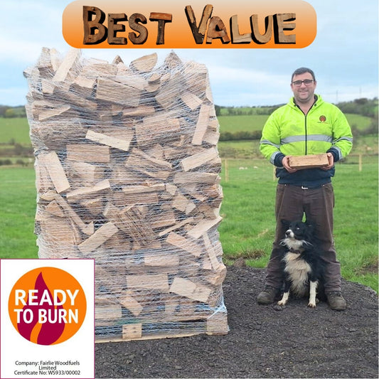Budget Ready to Burn Kiln Dried Mixed Stovewood Giant Pack