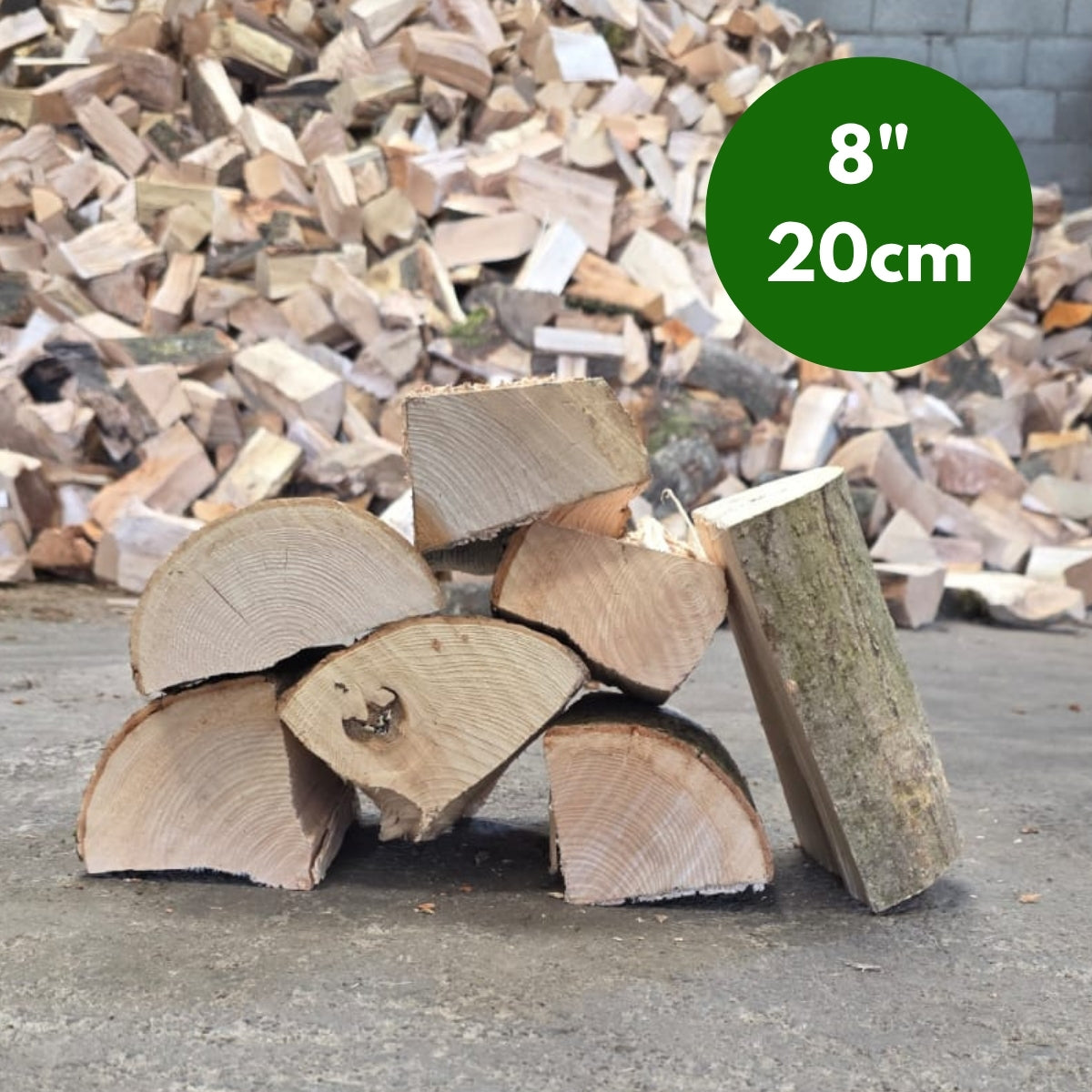 Ready to Burn Outdoor Firewood (1.1m3)-Firepits-Chimineas