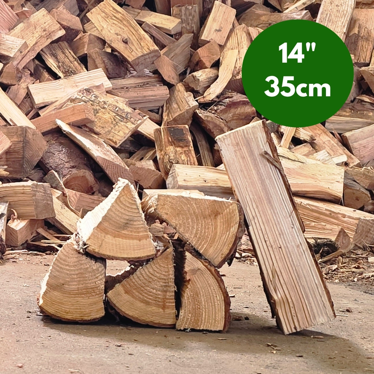 Semi-Seasoned Premium Softwood (Larch) Giant Pack