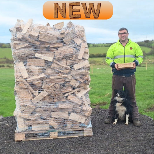 Semi-Seasoned Premium Softwood (Larch) Giant Pack