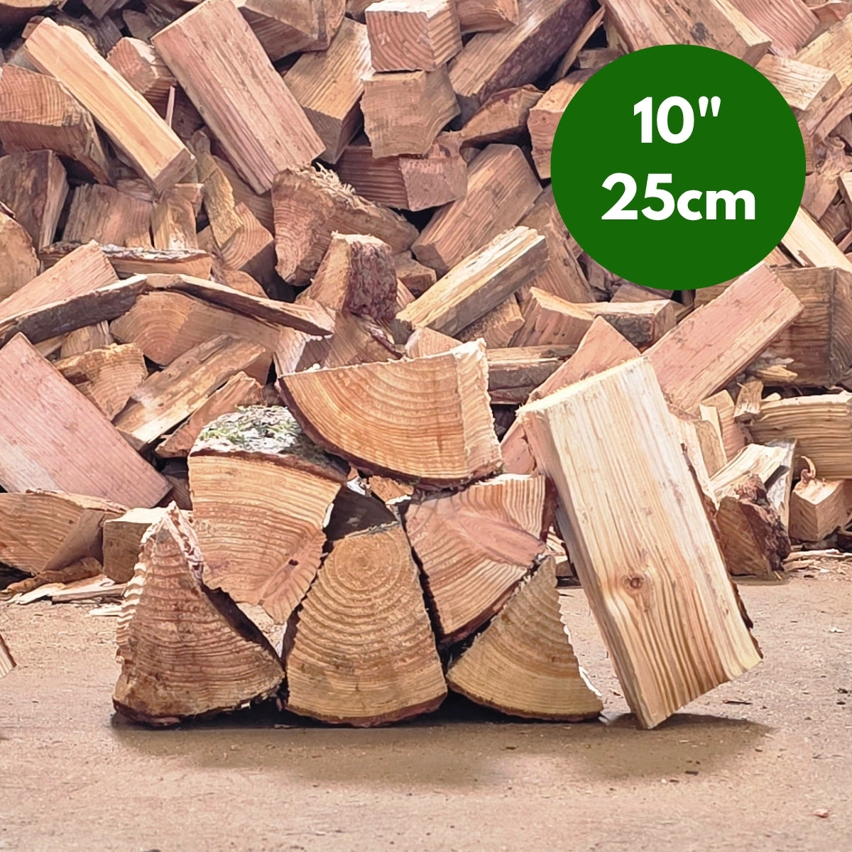 Ready to Burn Kiln Dried Softwood (Larch) Half-Size Pack