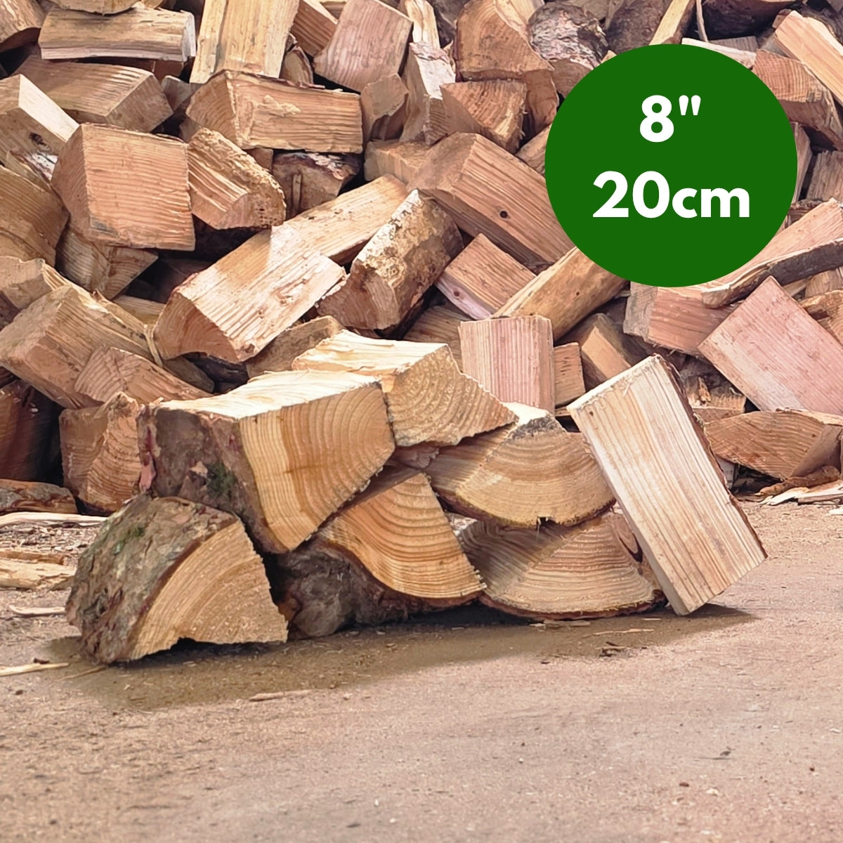 Semi-Seasoned Premium Softwood (Larch) Giant Pack